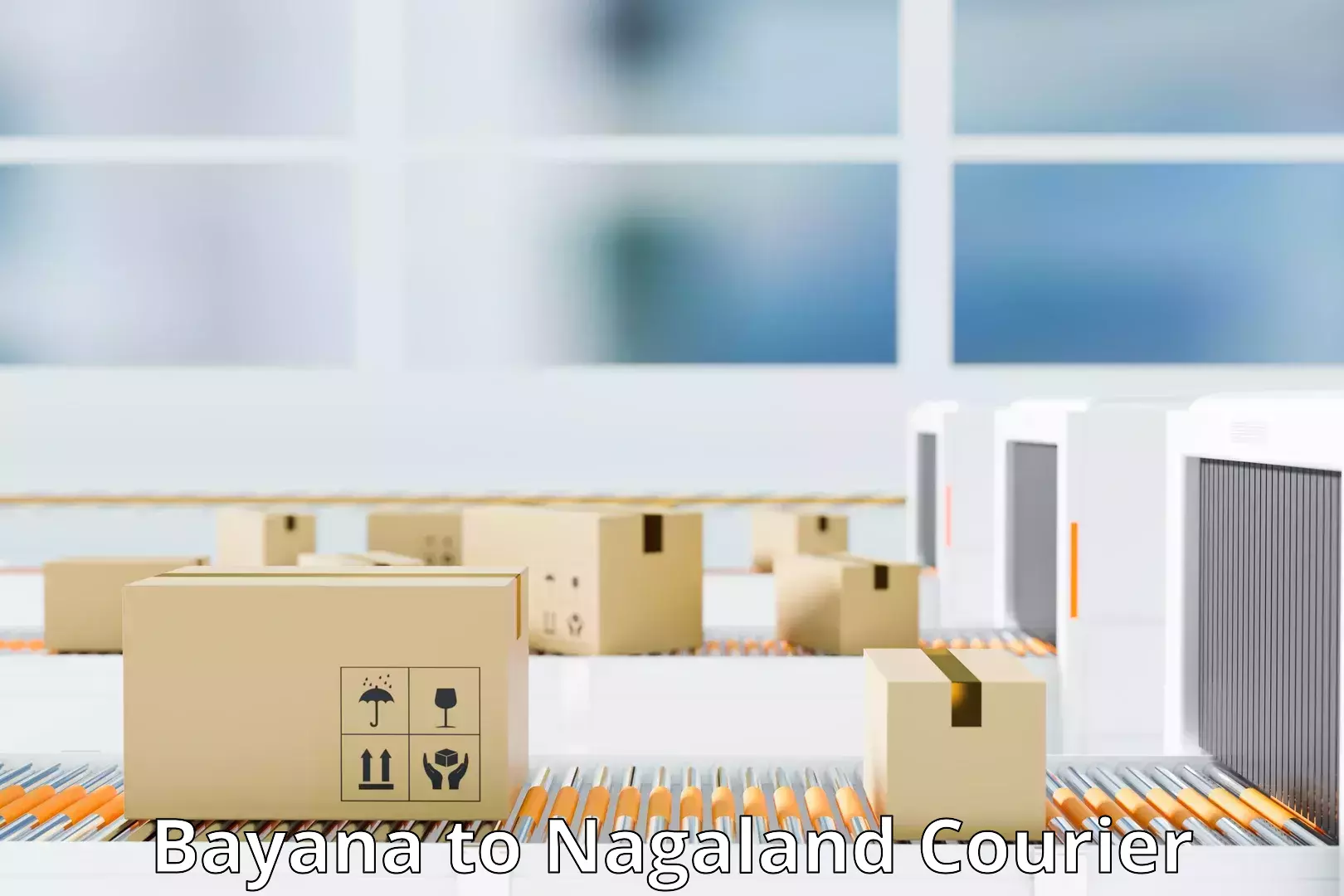 Online shipping calculator in Bayana to NIT Nagaland