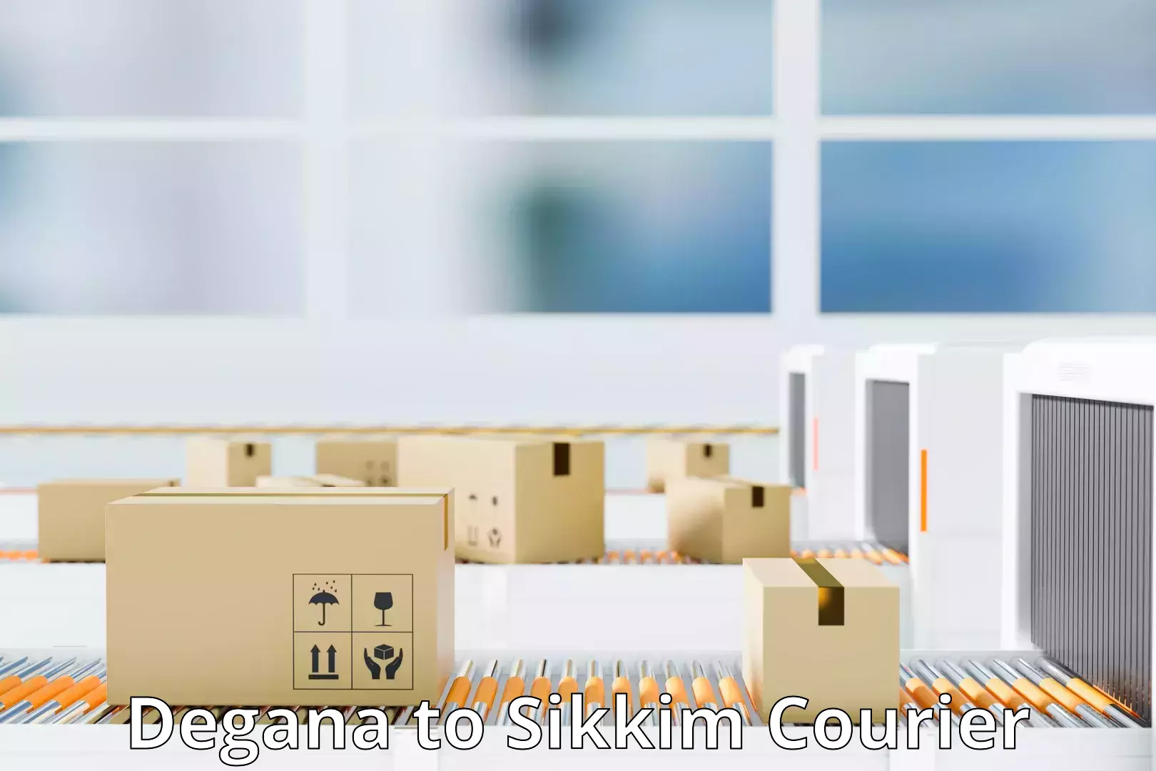 Reliable shipping solutions in Degana to North Sikkim