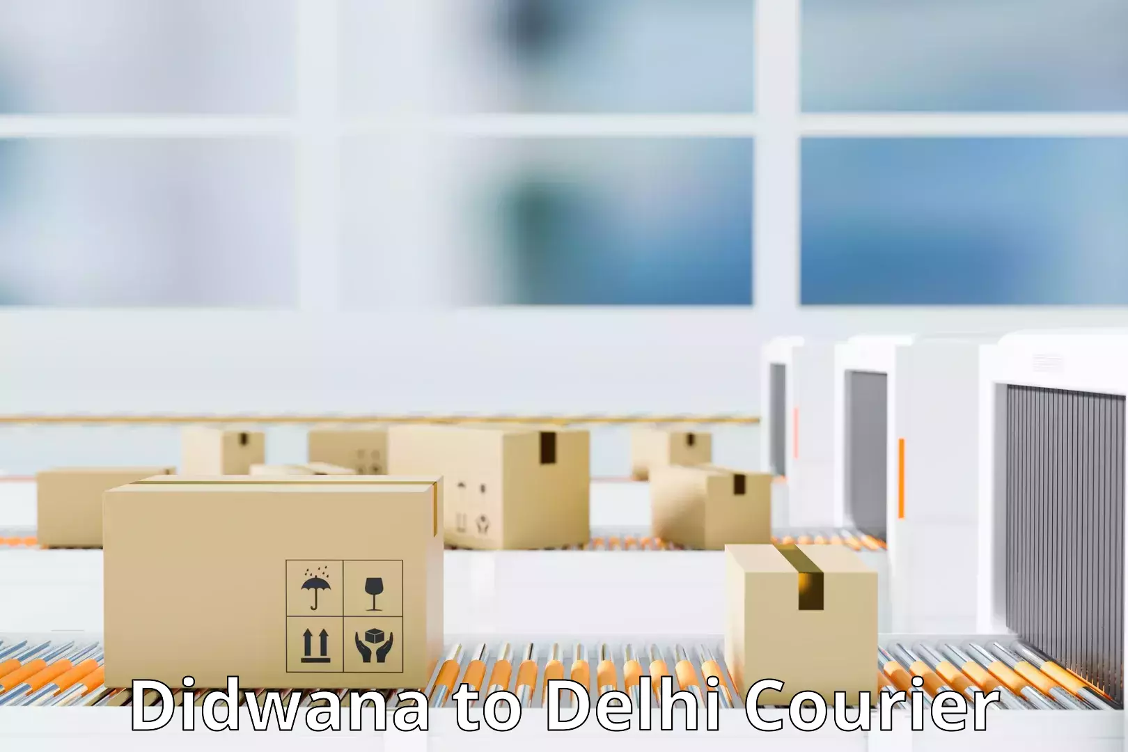 Affordable parcel service Didwana to East Delhi