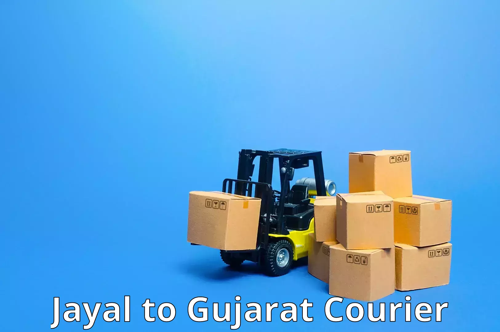 Business shipping needs Jayal to Ambaji