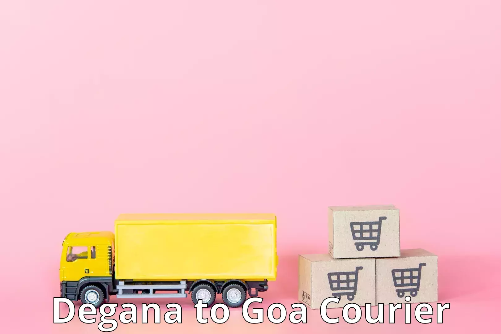 Customized shipping options Degana to IIT Goa