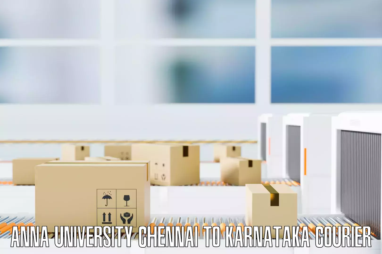 Quality furniture movers Anna University Chennai to Guledagudda