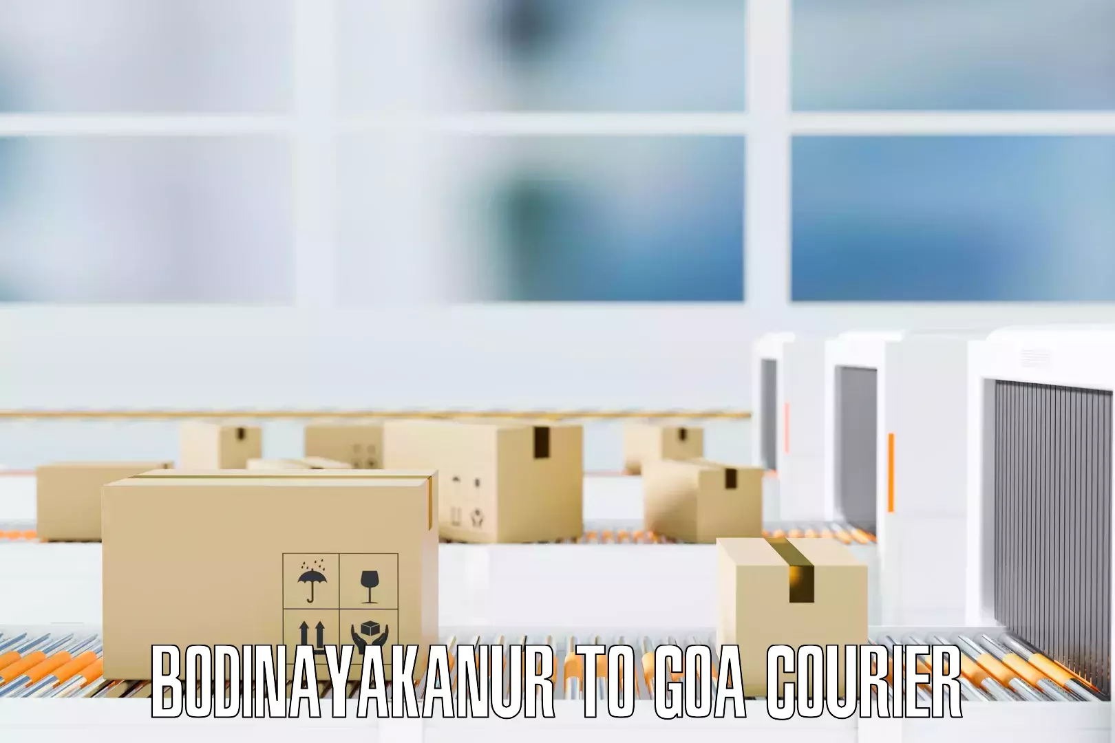 Professional furniture relocation Bodinayakanur to Goa University