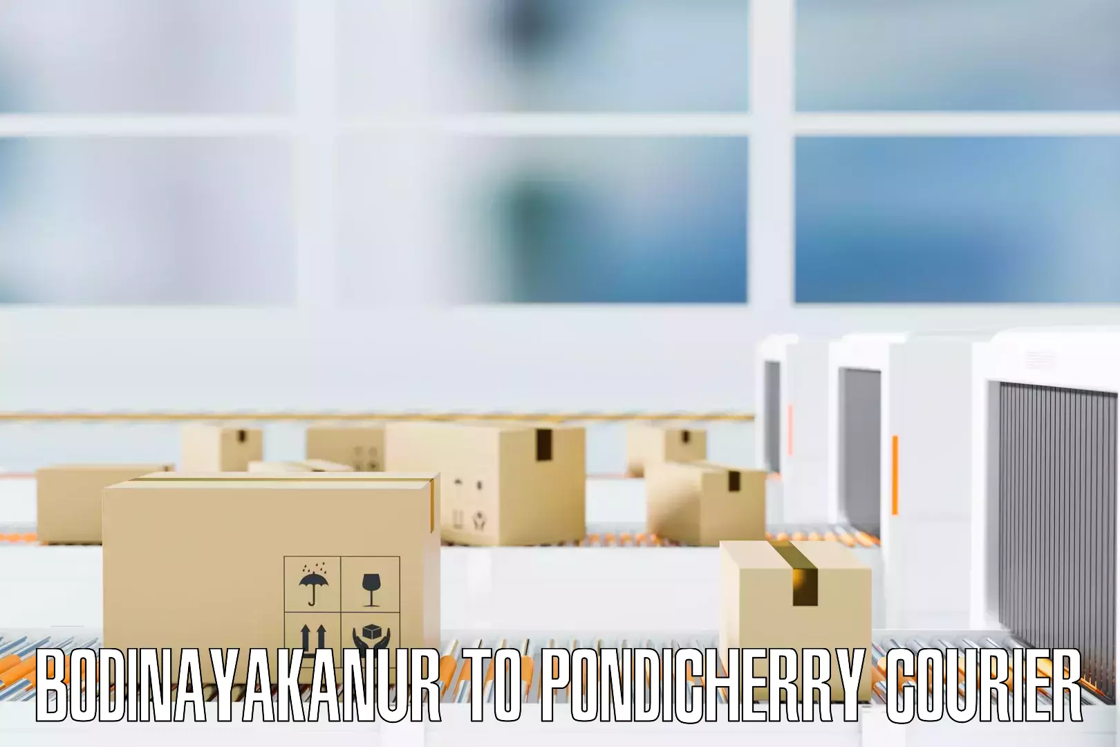 Seamless moving process Bodinayakanur to Pondicherry University