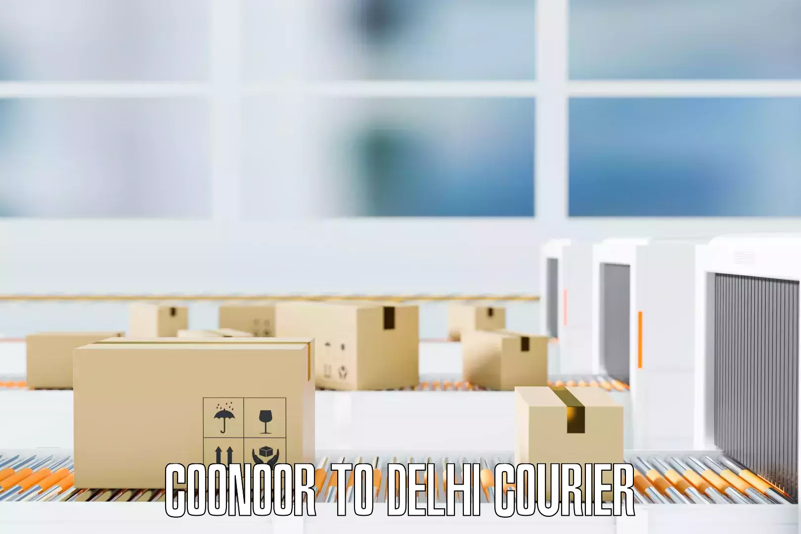 Efficient household moving Coonoor to IIT Delhi