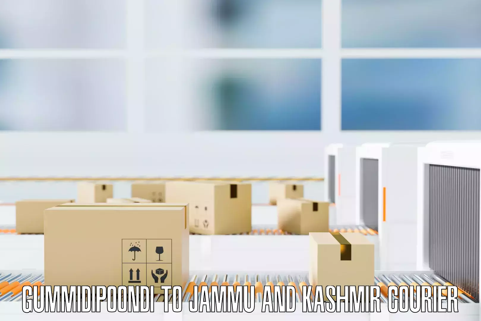 Residential furniture movers Gummidipoondi to University of Jammu