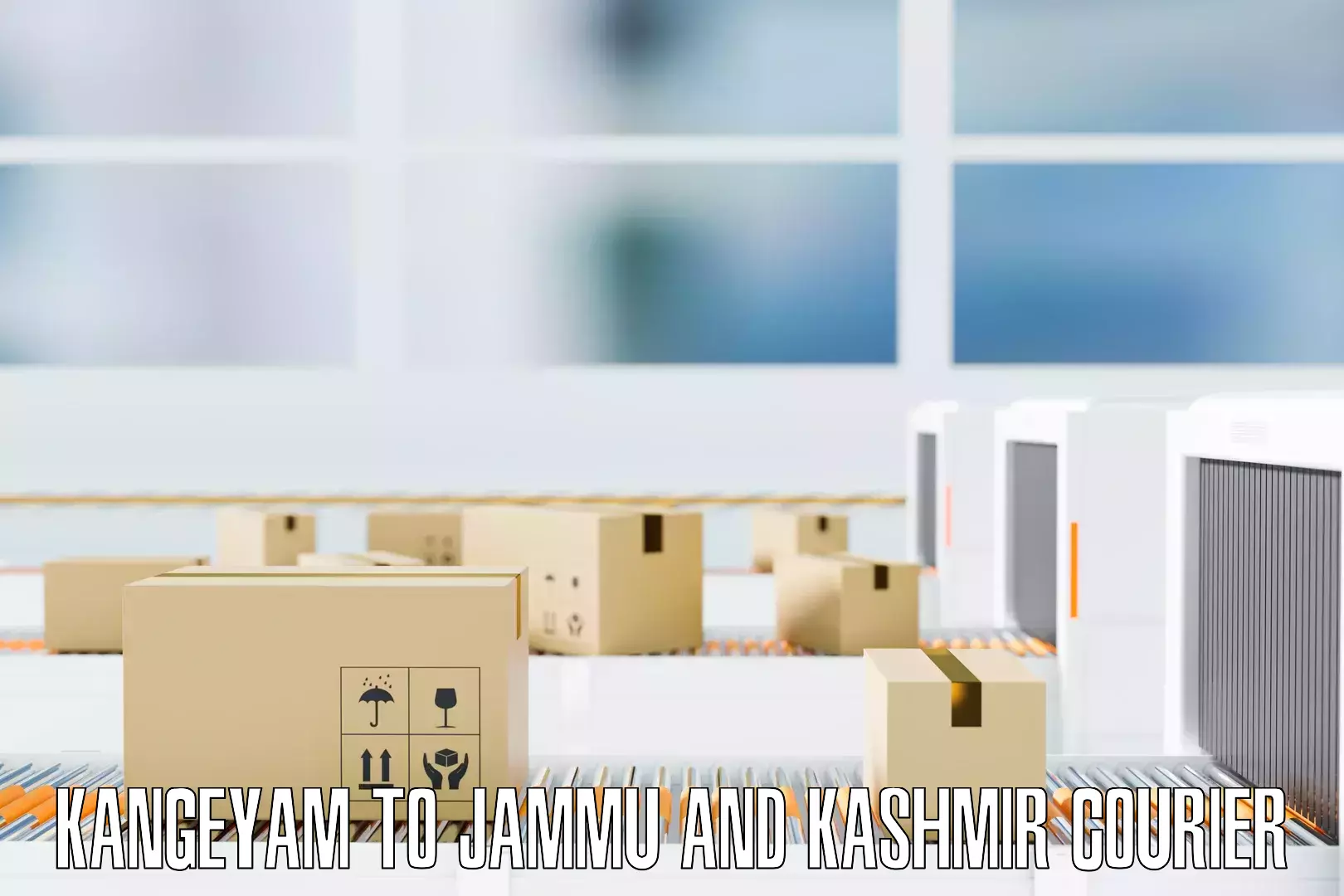 Residential relocation services in Kangeyam to Jammu