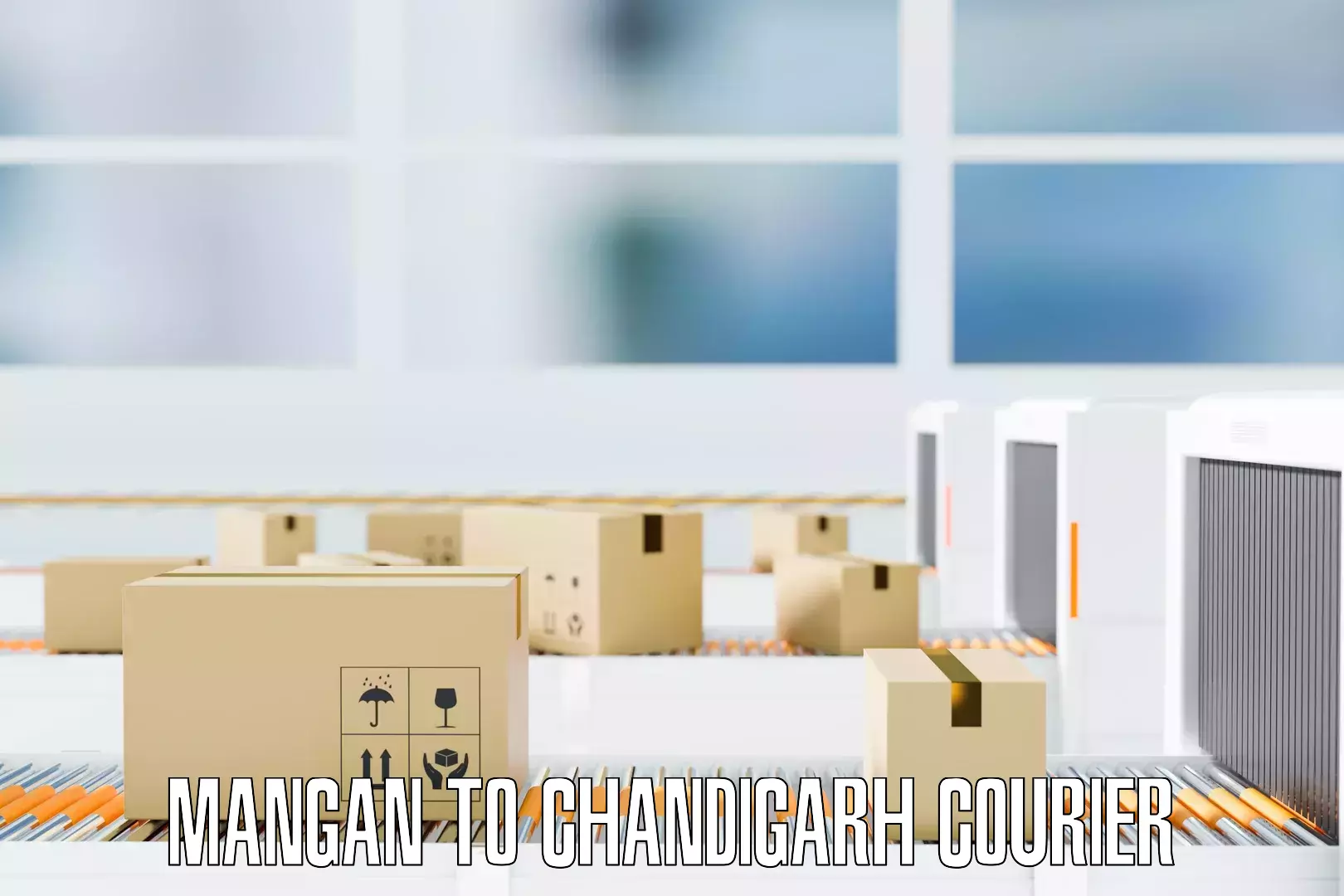 Home furniture moving Mangan to Panjab University Chandigarh
