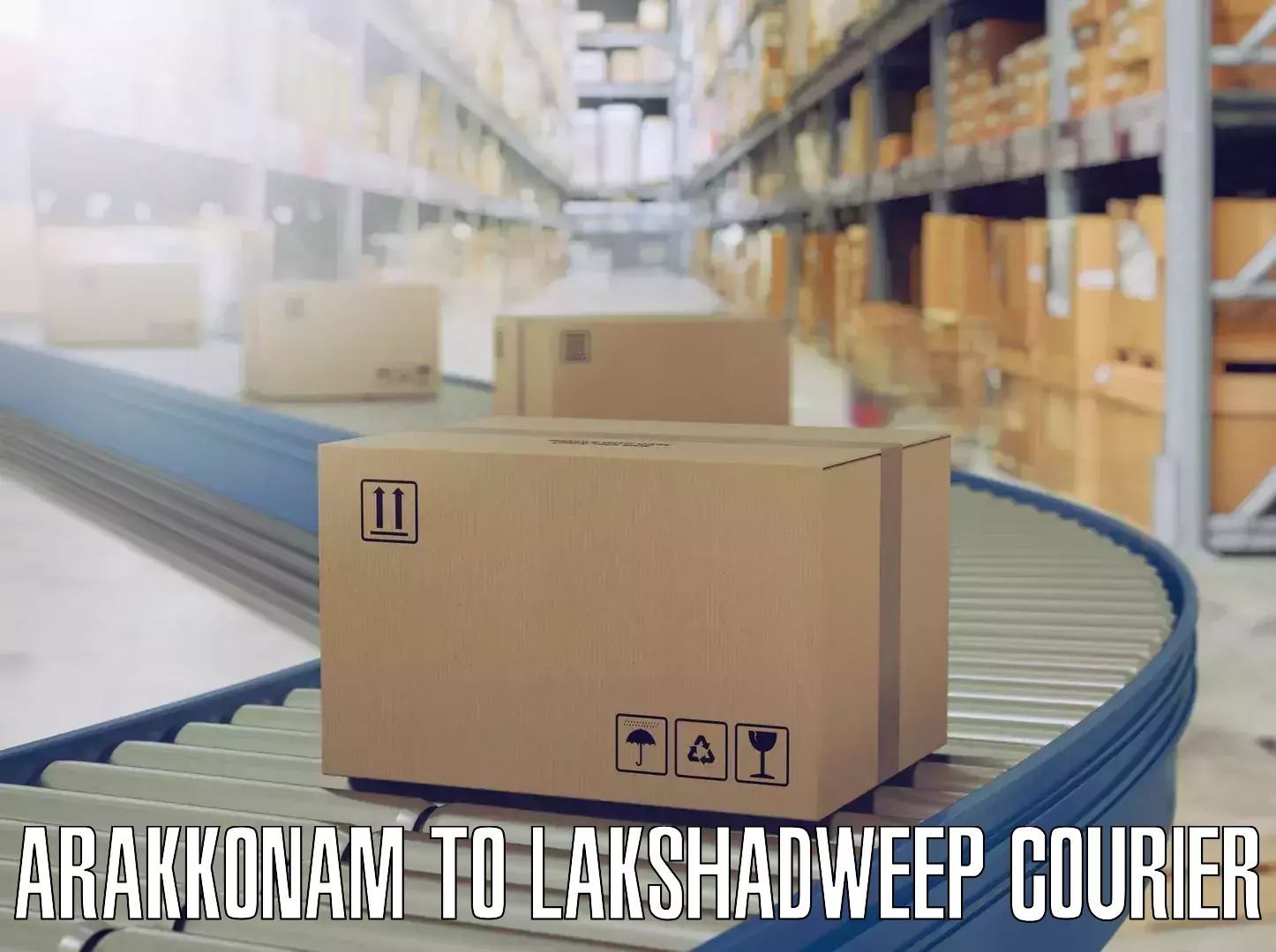 Customized moving solutions Arakkonam to Lakshadweep
