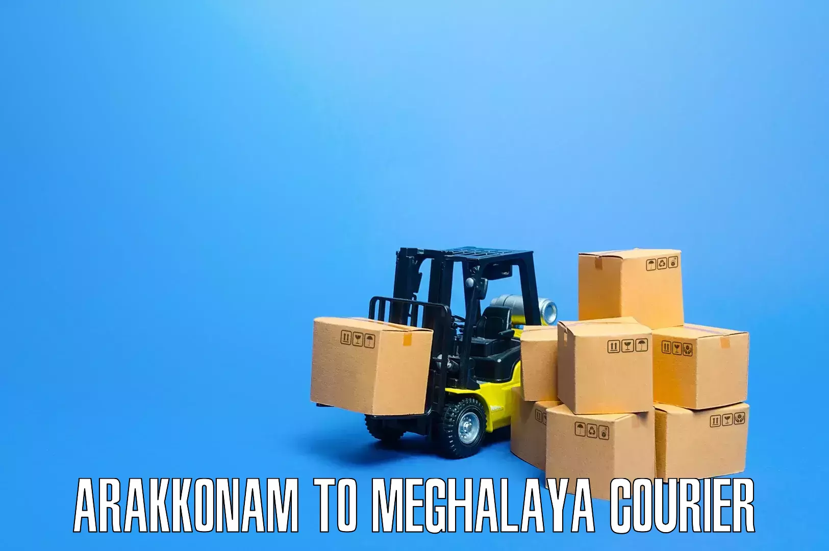 Comprehensive furniture moving Arakkonam to West Garo Hills