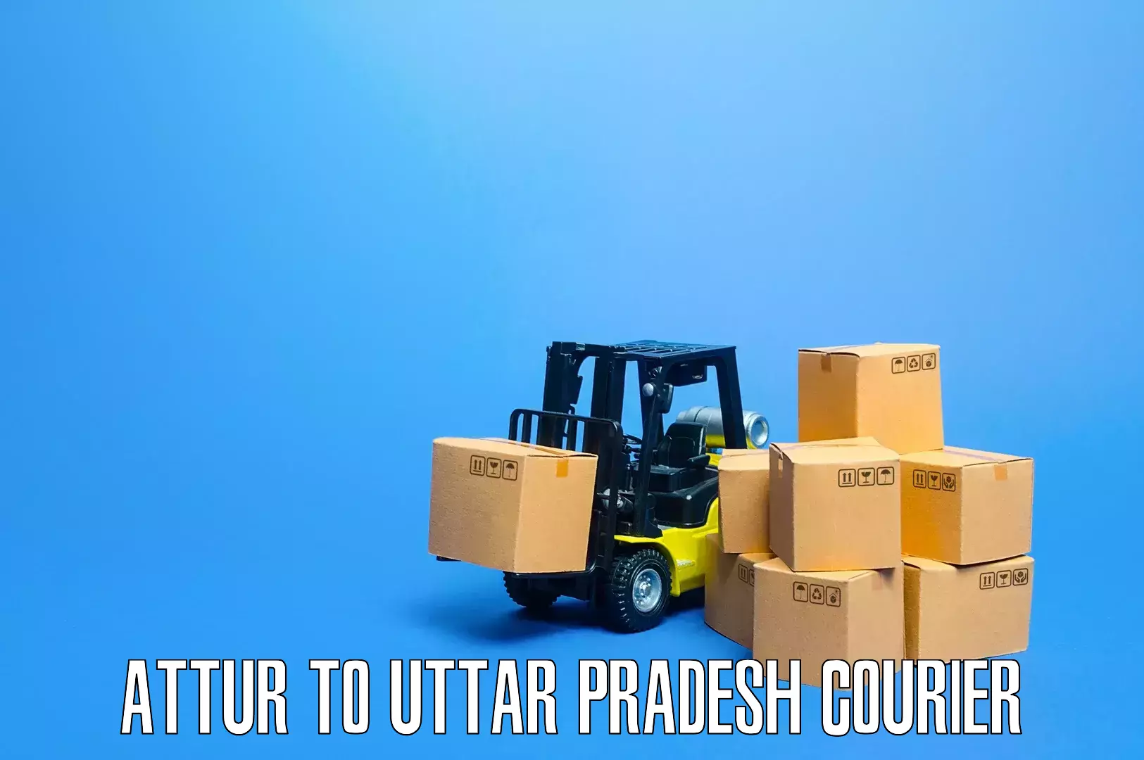 Furniture transport service Attur to Uttar Pradesh