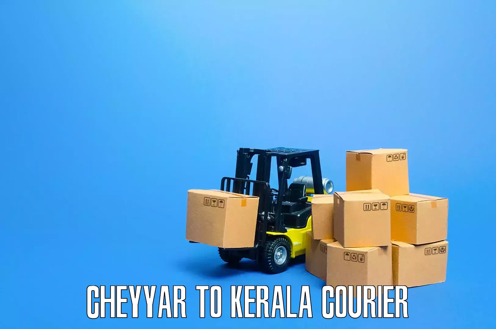 Furniture moving assistance Cheyyar to Adoor