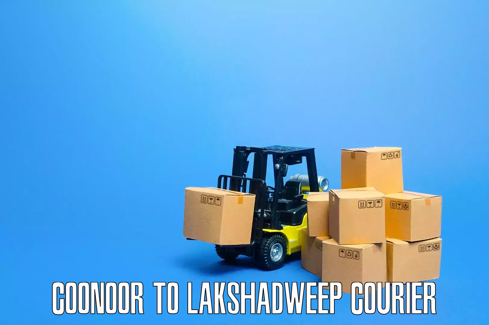 Advanced household relocation Coonoor to Lakshadweep