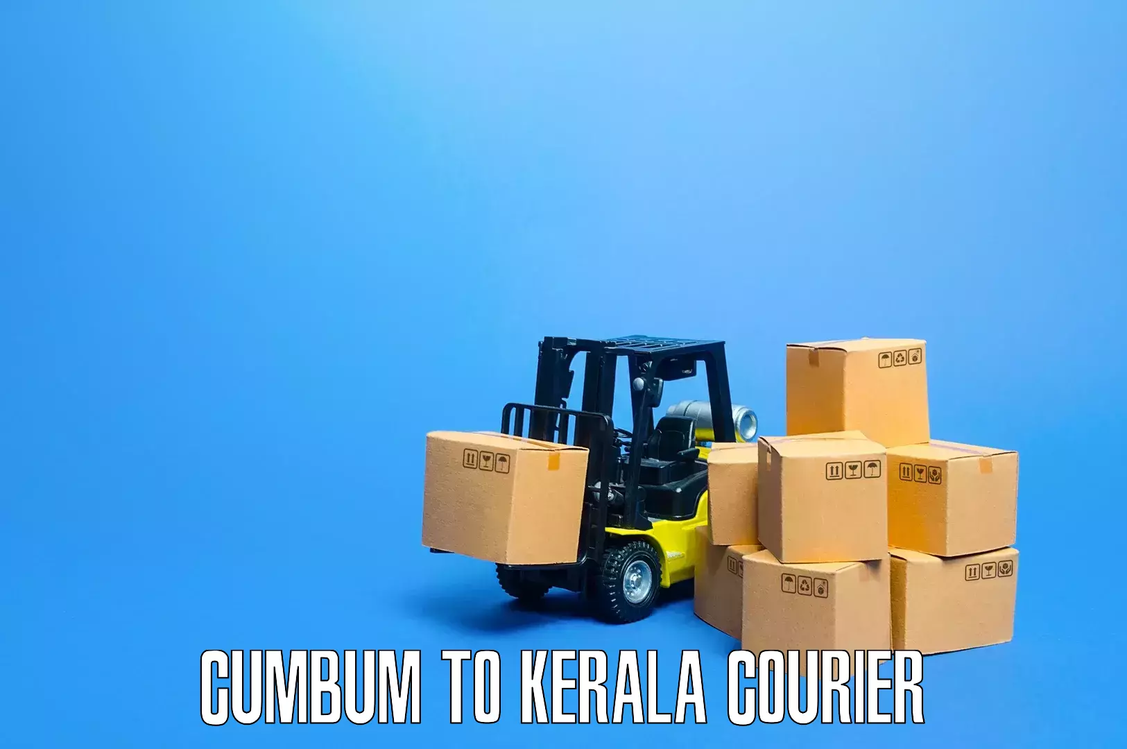 Professional movers Cumbum to Cochin Port Kochi