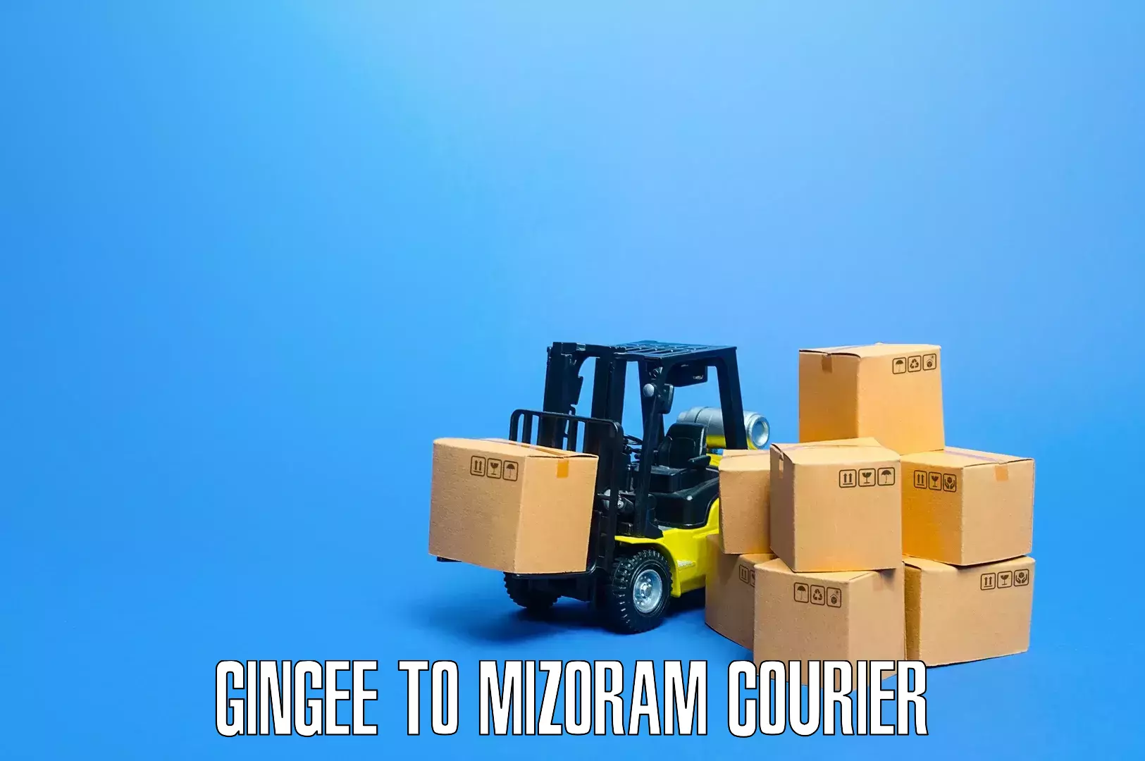 Professional goods transport Gingee to Thenzawl