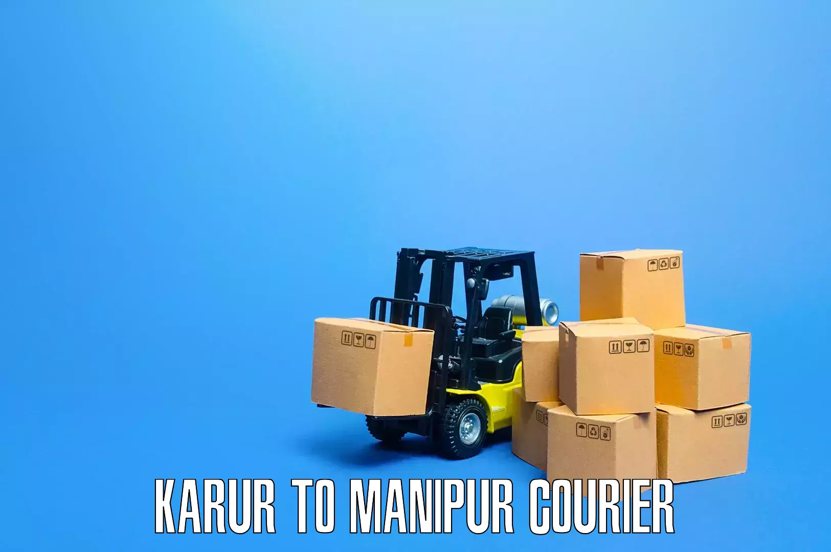 Residential moving services Karur to Manipur