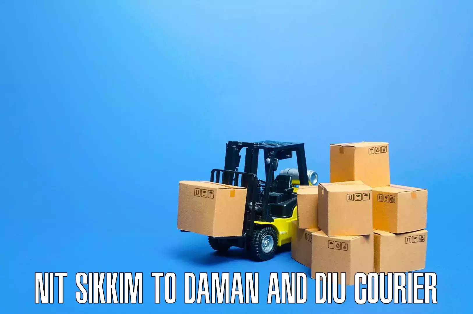 Professional movers and packers NIT Sikkim to Daman