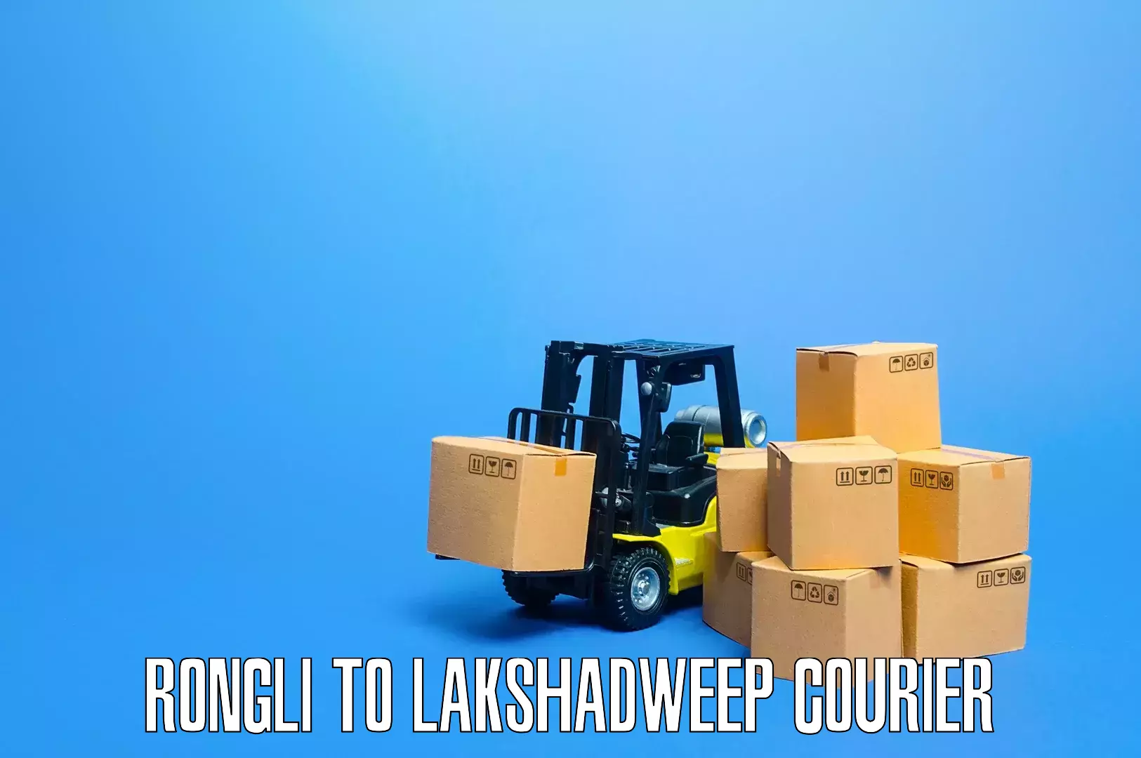 Professional goods transport Rongli to Lakshadweep