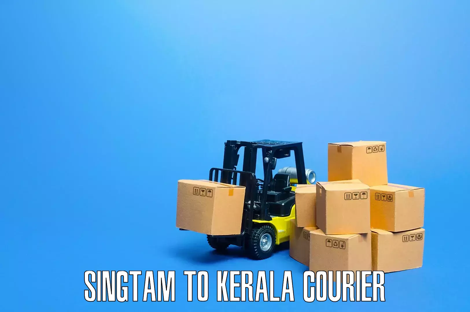Full home moving services Singtam to Kerala