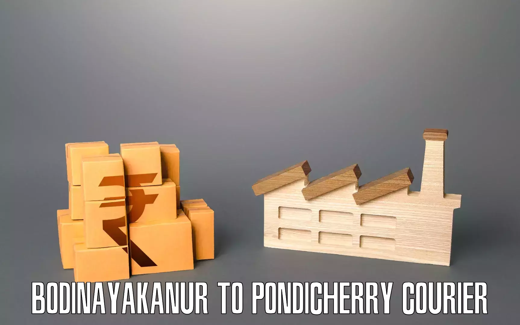 Efficient home goods movers Bodinayakanur to Pondicherry