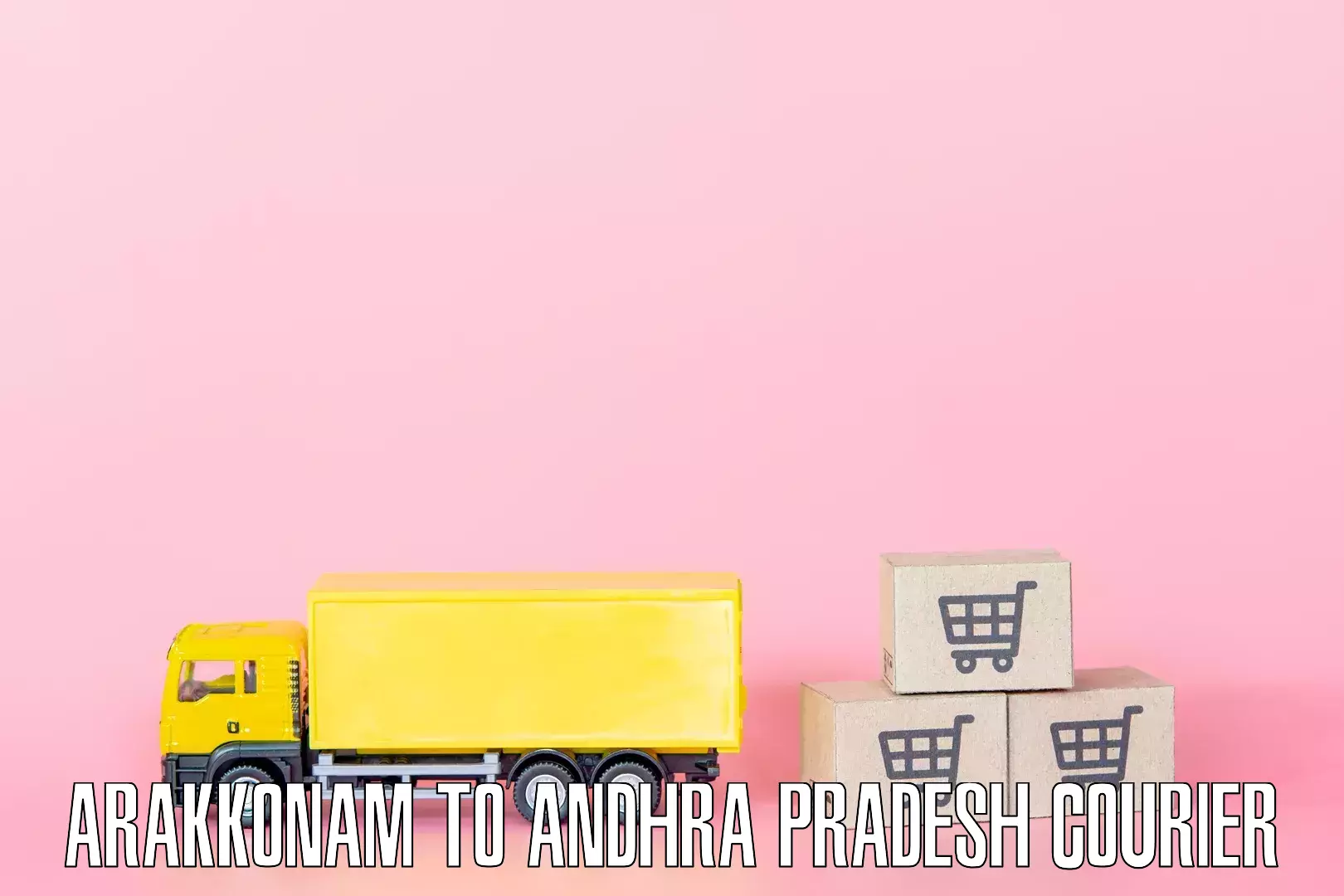 Professional relocation services Arakkonam to Andhra Pradesh