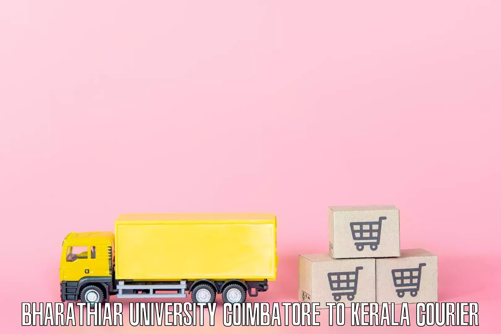 Comprehensive goods transport Bharathiar University Coimbatore to Mahatma Gandhi University Kottayam