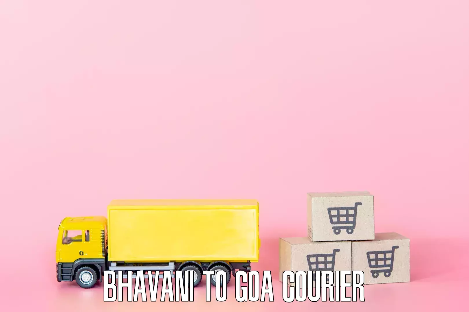 Household goods delivery Bhavani to Vasco da Gama