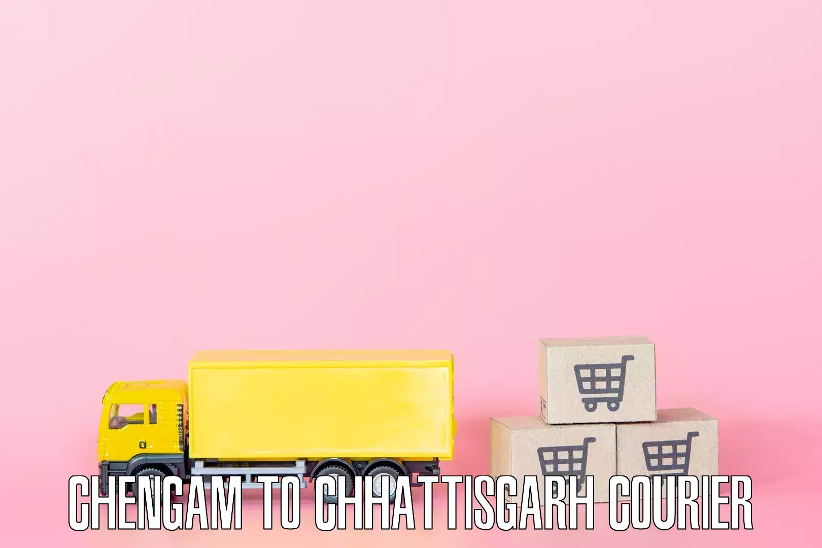 Household goods transport Chengam to Chhattisgarh