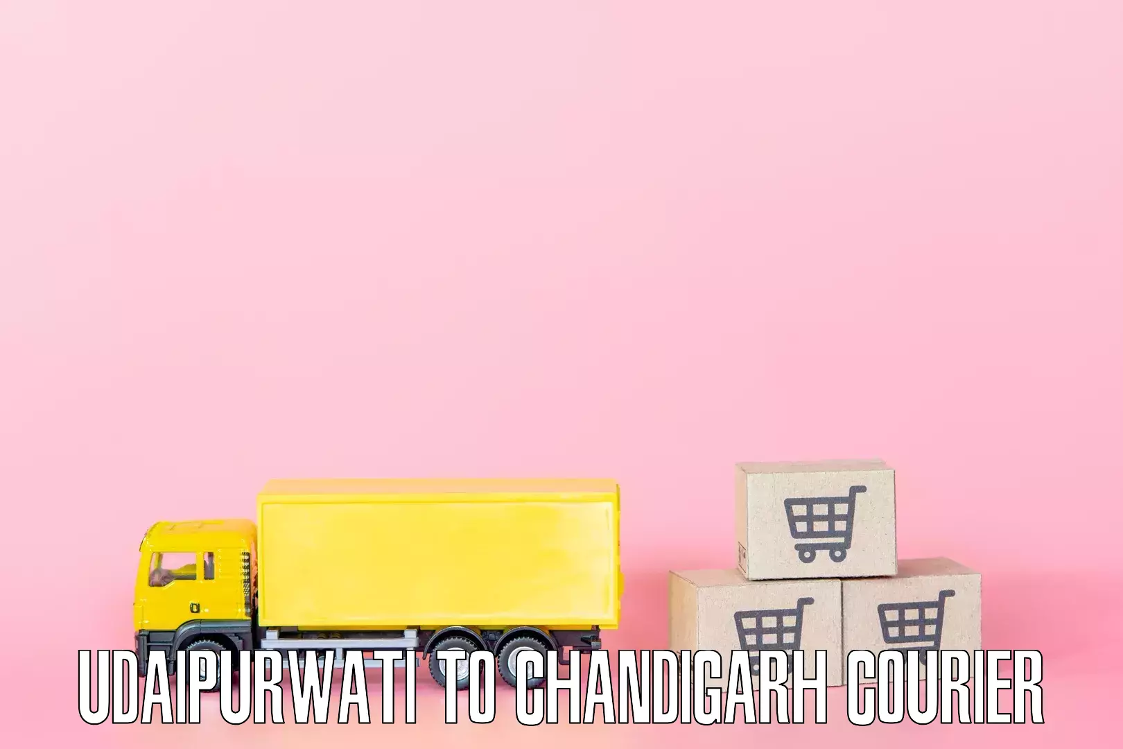 Furniture transport specialists Udaipurwati to Chandigarh