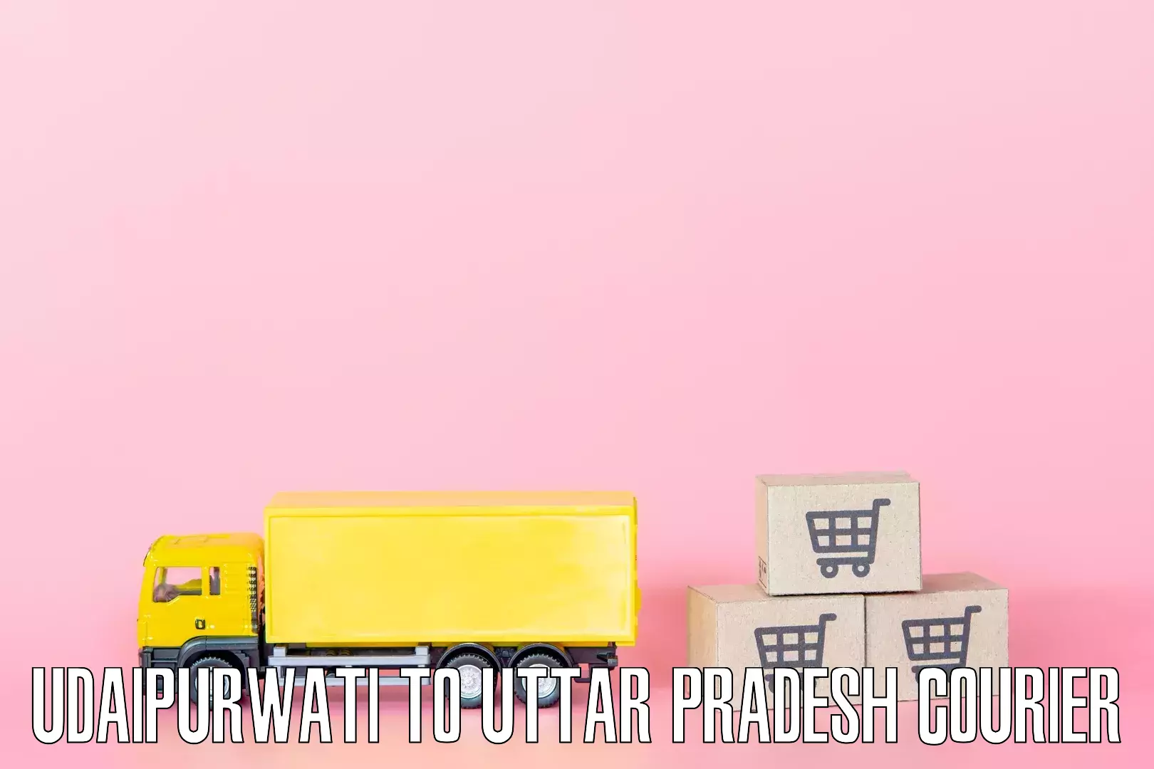 Long-distance household transport Udaipurwati to Uttar Pradesh