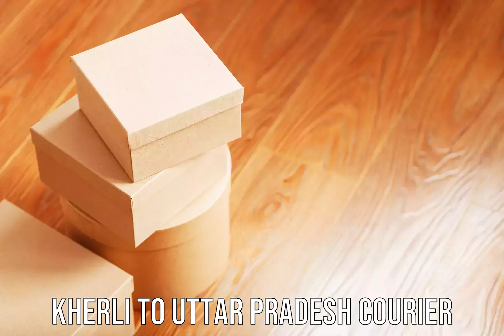 Baggage shipping schedule Kherli to Uttar Pradesh