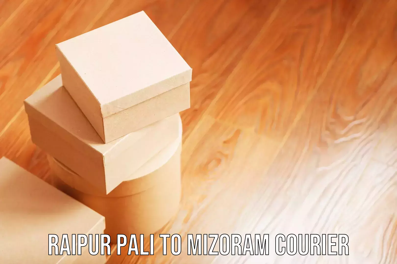 Luggage courier services Raipur Pali to Darlawn