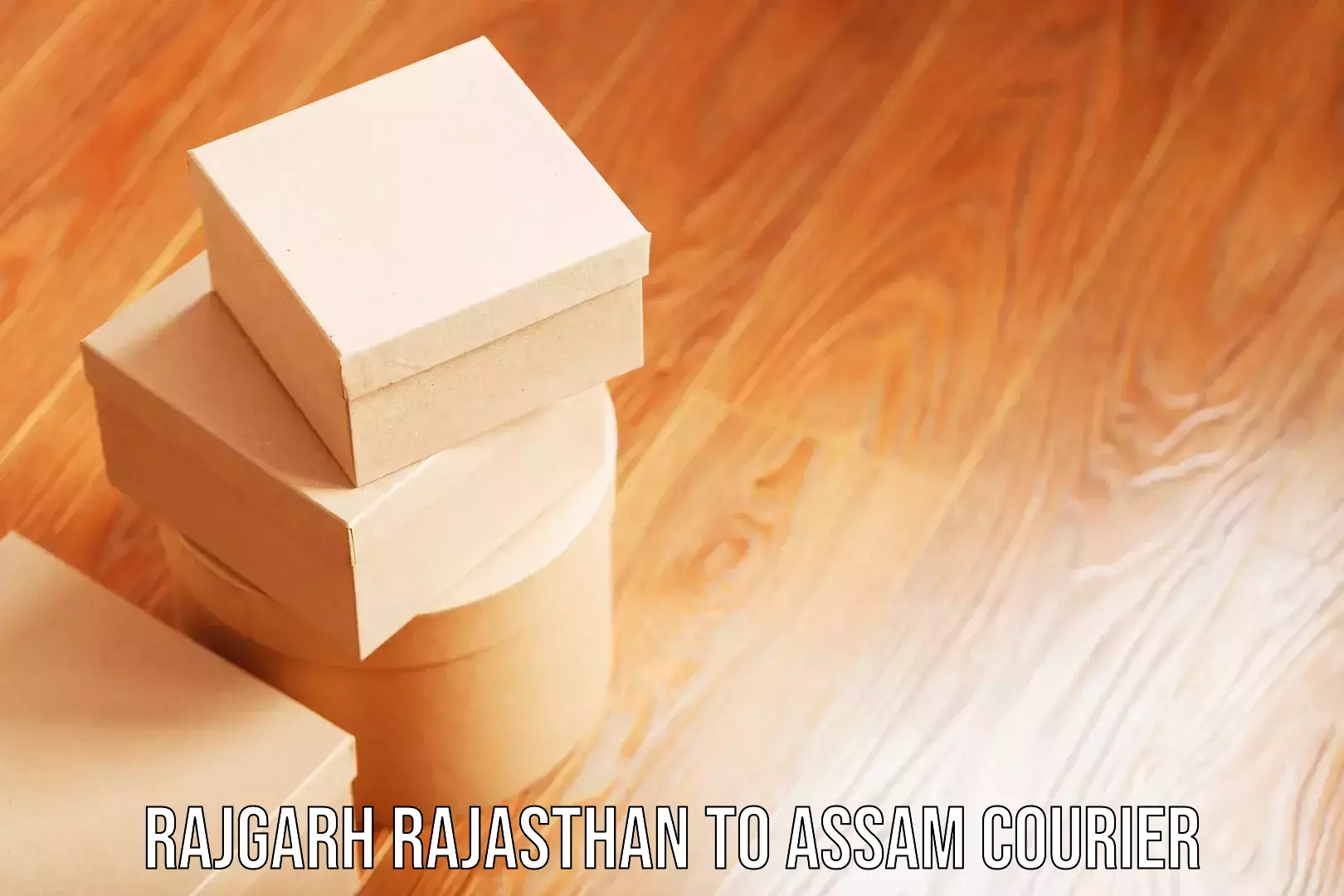 Luggage shipment processing Rajgarh Rajasthan to Assam