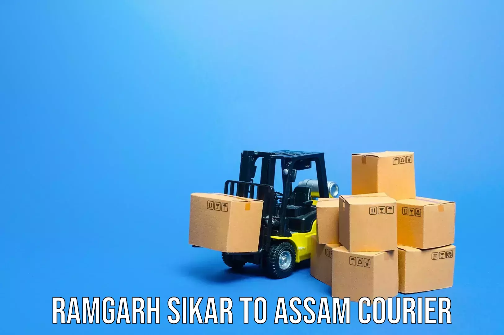 Baggage relocation service Ramgarh Sikar to Udalguri