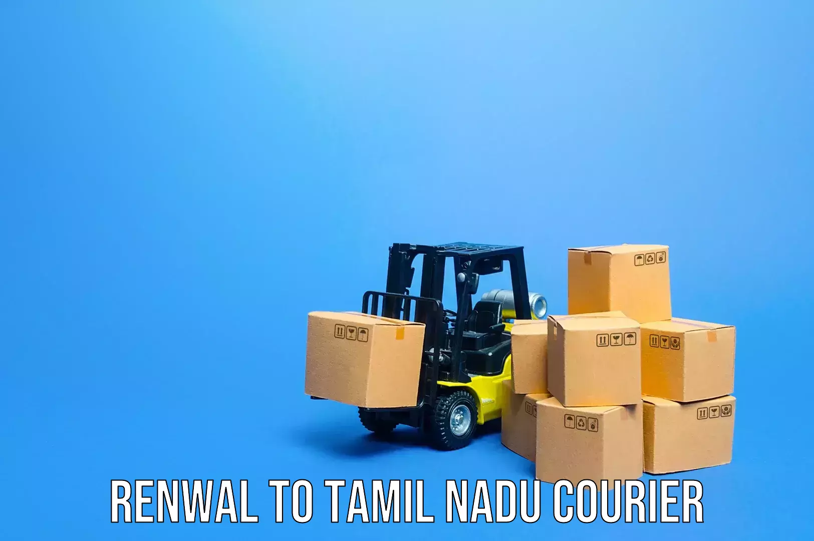 Doorstep luggage pickup Renwal to Tamil Nadu
