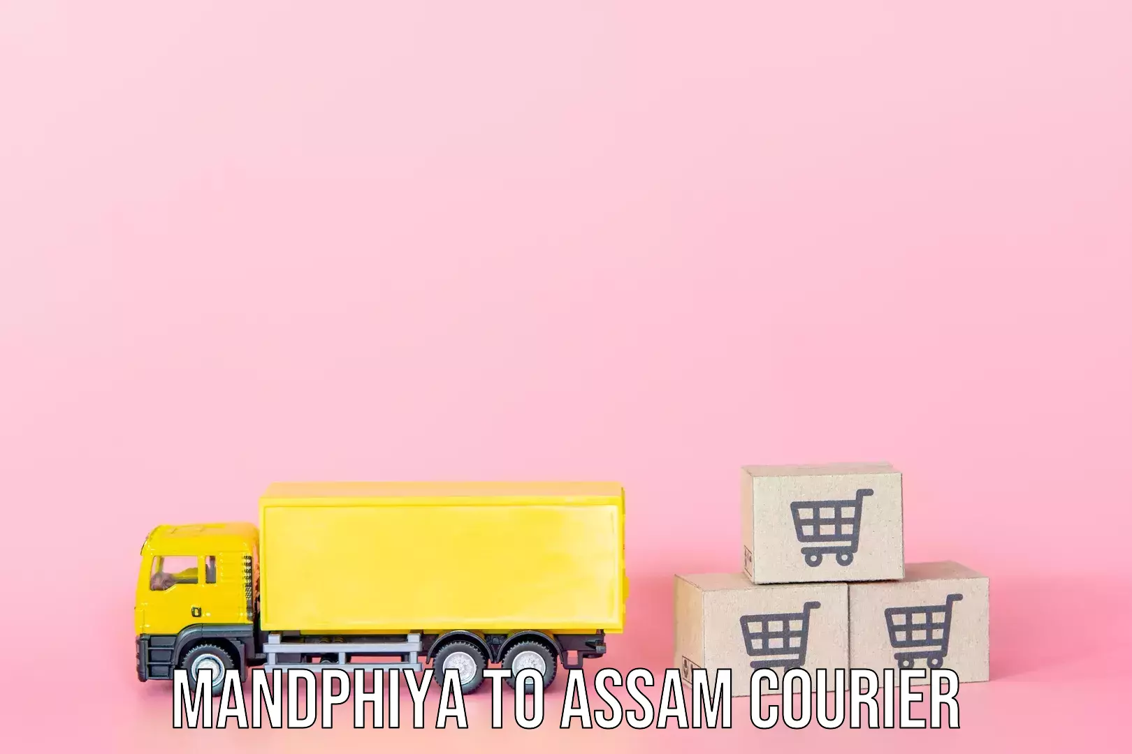 Fast track baggage delivery Mandphiya to Dibrugarh