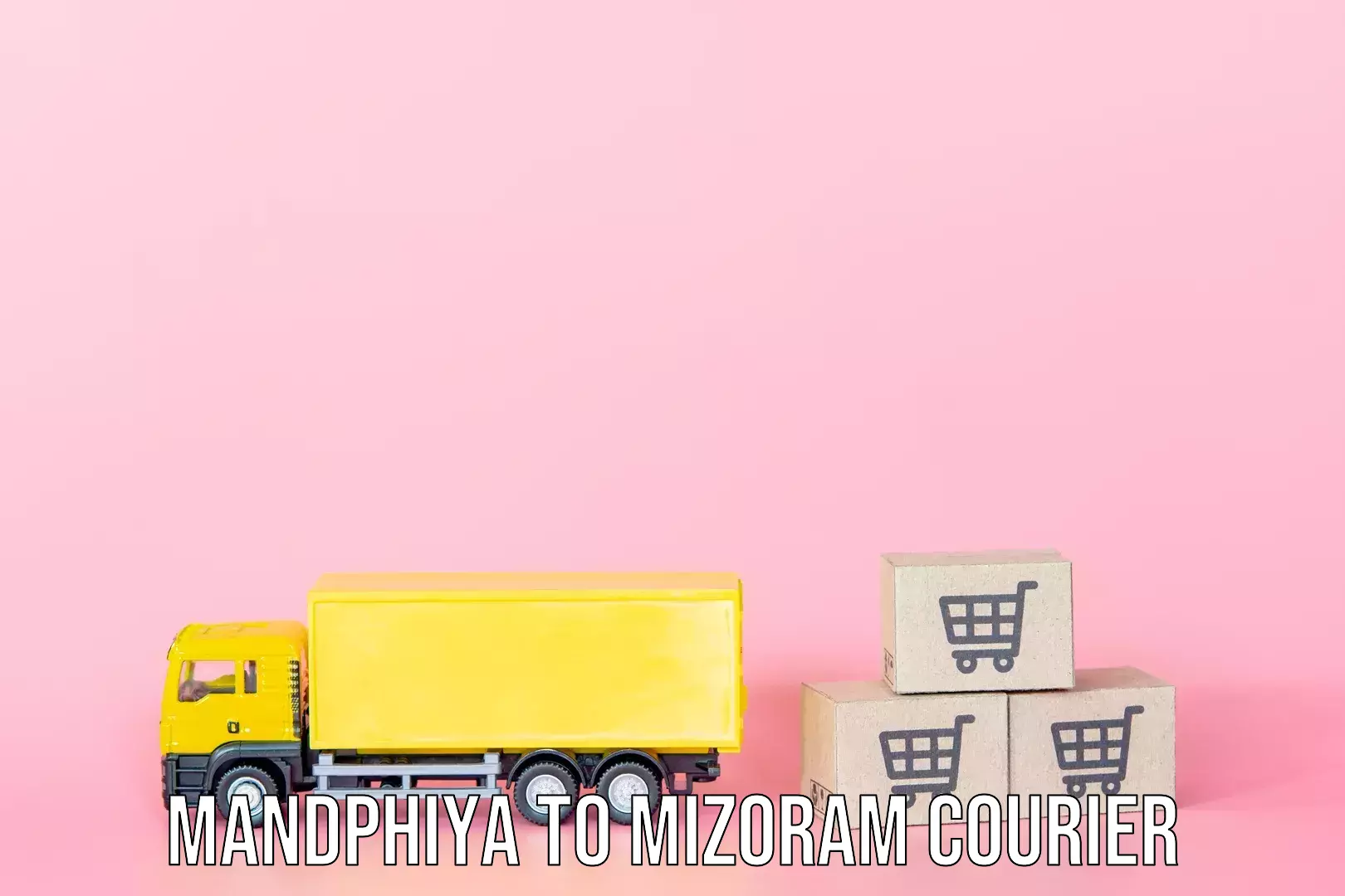 Luggage shipping solutions Mandphiya to Aizawl