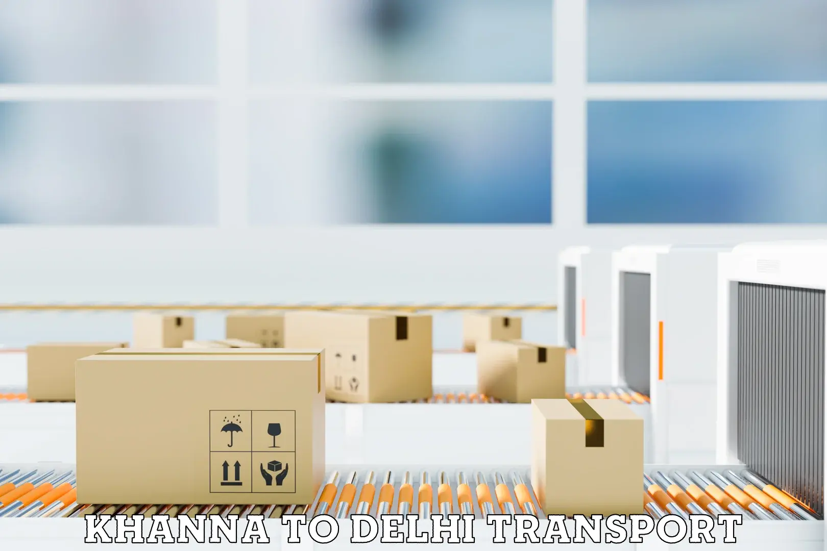 Transportation services in Khanna to Naraina Industrial Estate