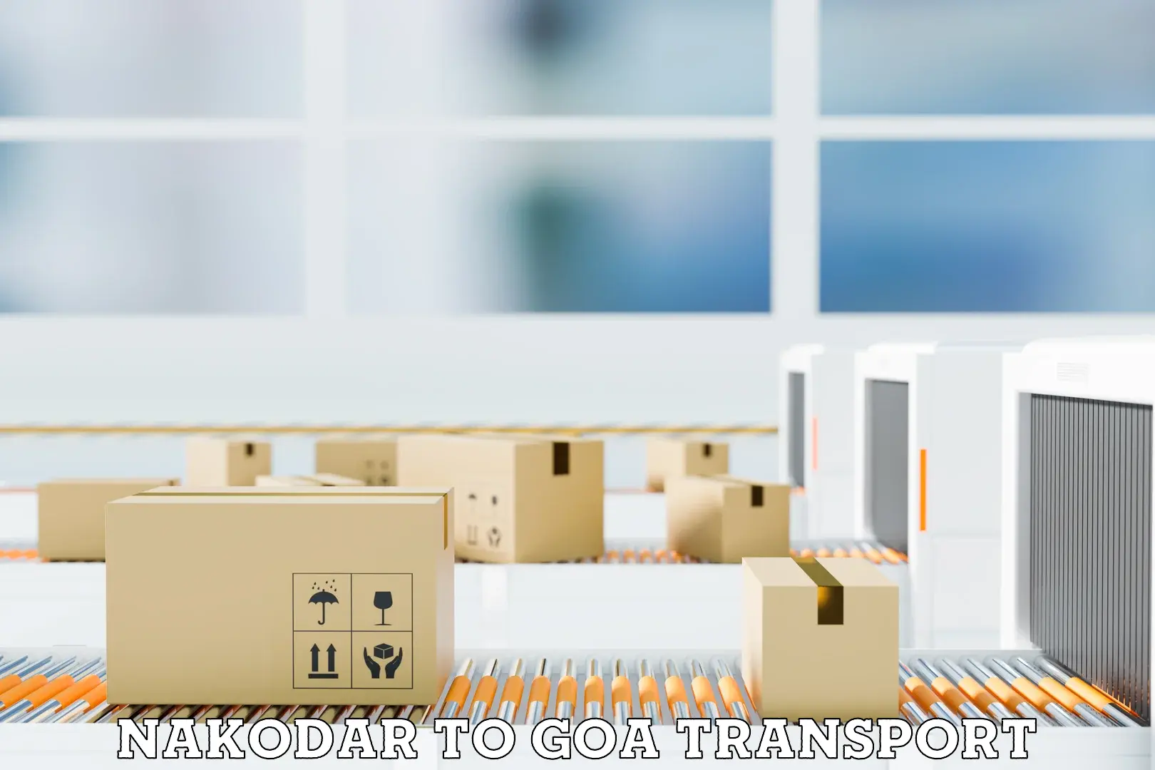 Inland transportation services Nakodar to IIT Goa