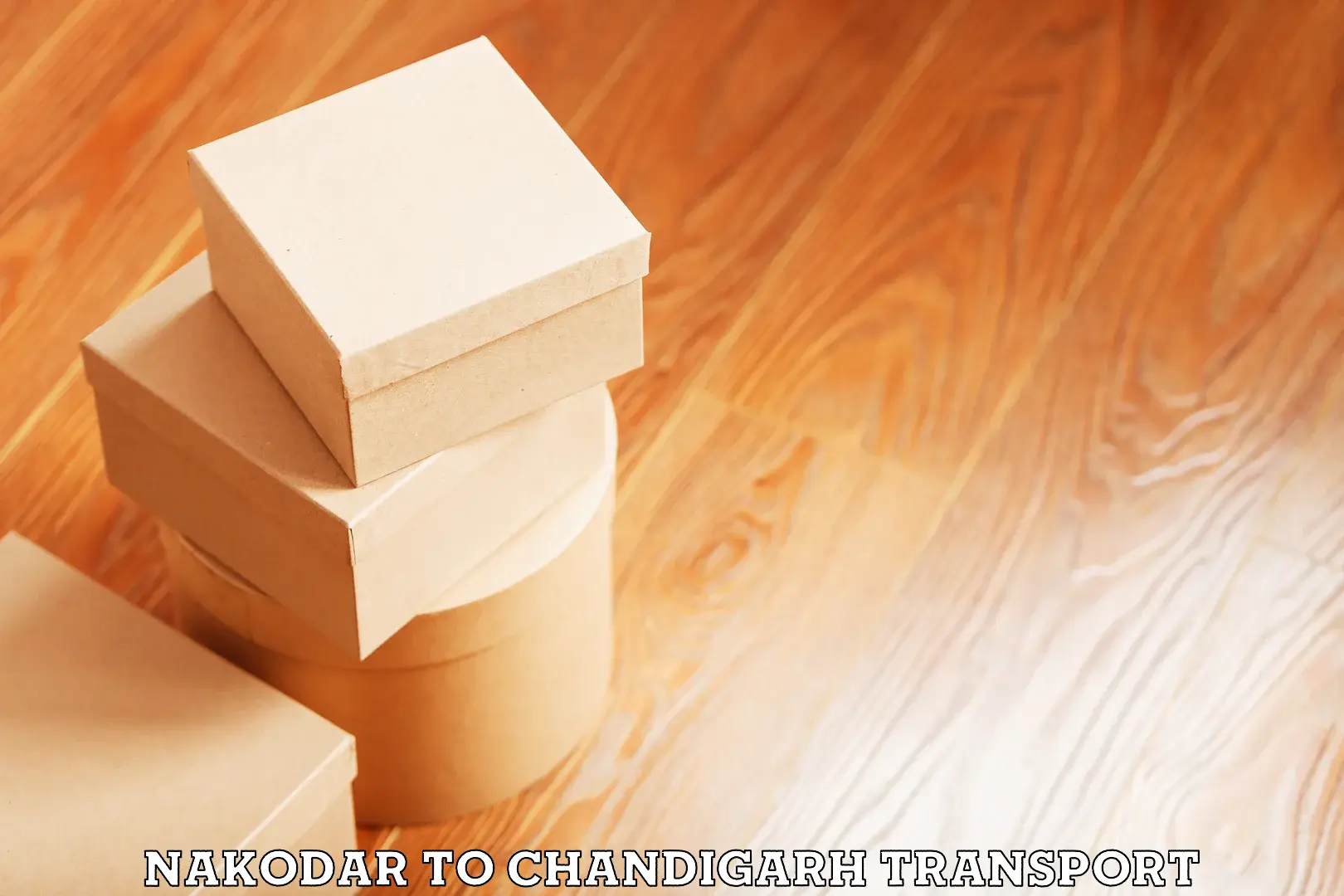 Package delivery services Nakodar to Chandigarh