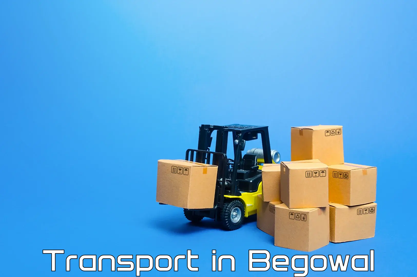 Luggage transport services in Begowal