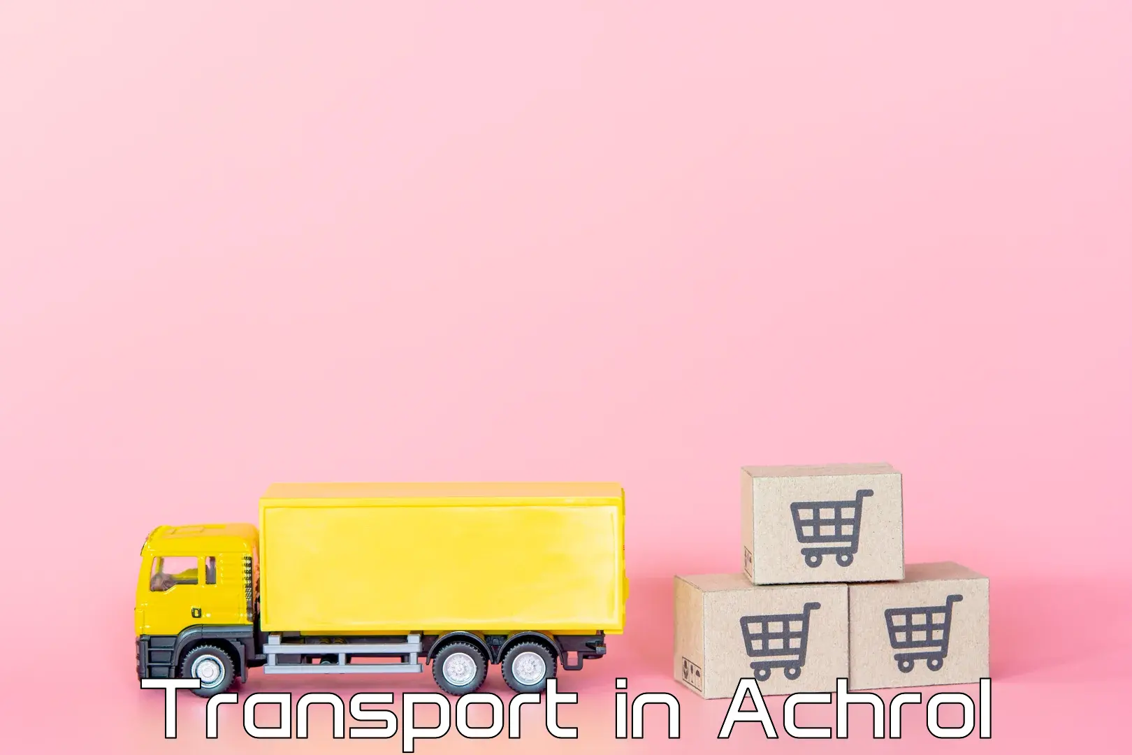 Container transport service in Achrol