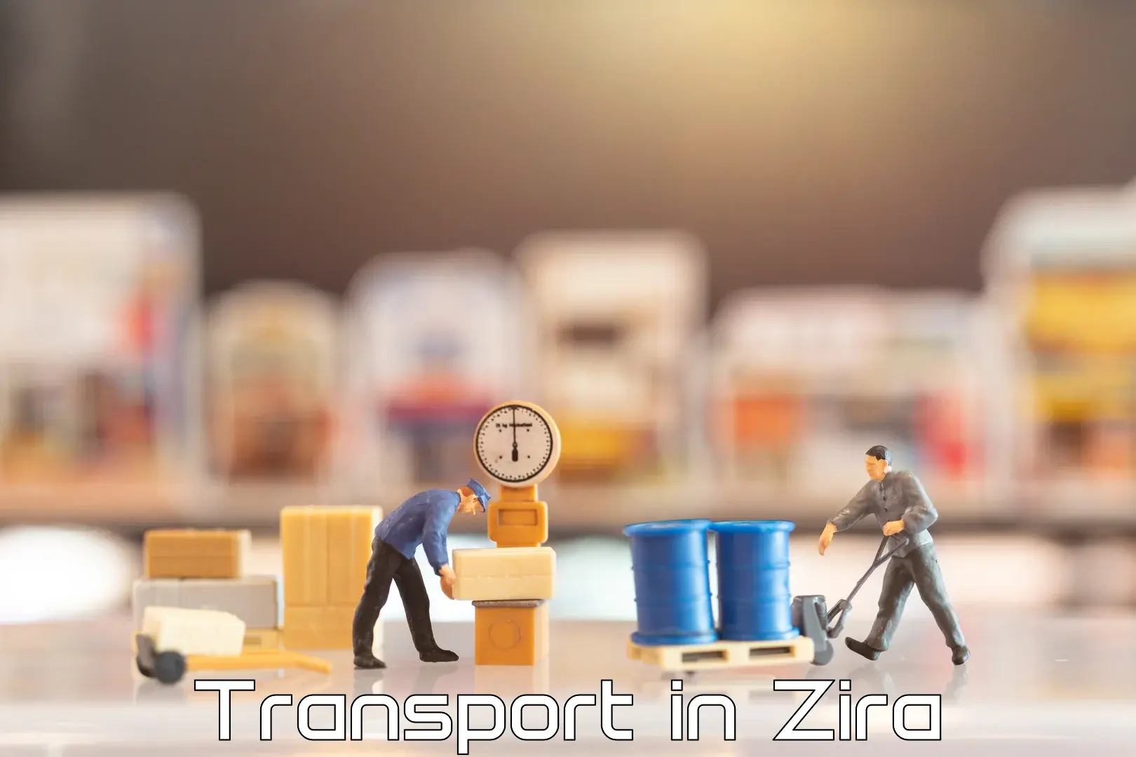 Domestic transport services in Zira